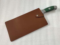 Kitchen knife Puskin knife knife Shell bone knife household kitchen ceramic knife General leather cover