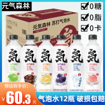 Vitality forest sparkling water 12 bottles FCL mixed 0 calories 0 sugar 0 fat soda water beverage net red zero sucrose free