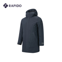 RAPIDO Perak Perak Winter New Pine Mens goose down with a long zipper sports down jacket