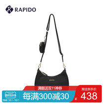 RAPIDO Break Road 2021 New Women retro fashion exquisite storage sports shoulder bag mall same model