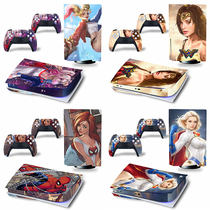 PS5 game console sticker film superwoman Clown Girl Wonder Woman ps5 host paste anti-scratch