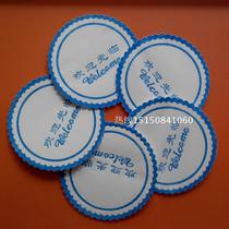 Hotel disposable absorbent coaster printing LOGO custom cup lid slippers dental shampoo body wash wholesale