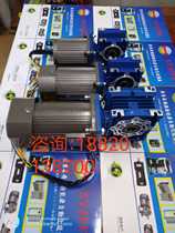 Motor SYJFFK NMRV030 RV30 worm gear reducer 140w motor 220V380V turbine reducer