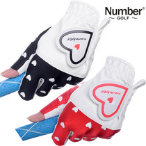 Womens summer golf gloves womens hands fingerless gloves breathable and comfortable womens new style
