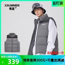  (zero summer)NOBADAY down vest mens and womens Korean version of the outer wear warm and thin sports and leisure vest
