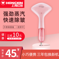 Red heart hand-held ironing machine household small electric iron portable hot bucket Mini steam brush travel ironing machine