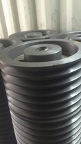 Type B 8-groove cast iron hollow solid pulley belt pulley customized processing diameter 120MM to 800MM mm