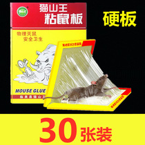 Sticky mouse plate catching mouse artifact household super-powerful efficient catching mouse board sticky mouse paper paste big mouse a nest end