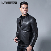 LaBeouf LaBov custom leather custom-made coat middle-aged locomotive youth team fashion mens fashion