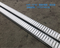 60 width 15*42 diameter thin wheel flow strip small 60 reinforced sheet metal flow strip slide rail unpowered roller