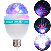 Bulb screw color dancing KTV pick-up girl stage trampoline turn color flashing light atmosphere colorful light magic ball