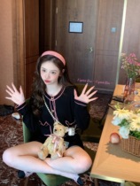 csk chubitt drop day coral small fragrant wind knit cardiovert thin woman spring long sleeve knitted jacket blouse