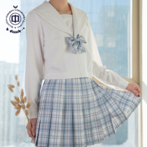 Zhongpai Uniform Museum Beiji original orthodox JK uniform skirt grid skirt spot college style excellent pleated skirt
