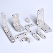Stainless steel angle code 90 degree right angle holder corner iron sheet l-shaped bracket triangular iron laminate support furniture connector