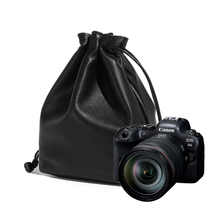 Canon EOS R6 R5 M50 200D Micro Single Camera Bag Leather Bag Inner Bag Memory Bag Digital Protective Cover M6