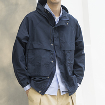 LABSTORE Japanese loose pocket windbreaker CITYBOY outdoor style youth tooling casual jacket men
