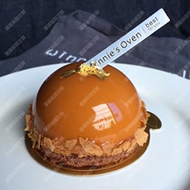 Customized dessert birthday cupcake insert Logo insert custom gold card hot stamping silver label insert custom