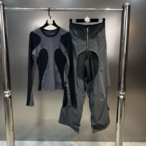 Graped MM 2023 Spring and Summer Color Color Clothes Design Sense Lights Sweet Street Tide Set