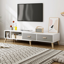 TV Cabinet Modern Minima Small Household Type Economy Style Living Room Bedroom Home New Light Lavish Rear Modern TV Enclosure