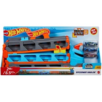 Wind Fire Wheels Large Truck Moving Heavy Transport Heavy Transport Container Truck Fire Horseradish Small Sports Car Ejection Sliding Toy