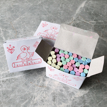 Teachers in class Environmental protection color chalk non-toxic teaching green board whiteboard blackboard chalk writing teacher writing tools