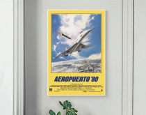 International airport 1979 1979 Alain Delong 9 printed posters