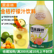 Fresh kumquat fruit juice Black Forest kumquat lemon juice kumquat lemon juice 2 5kg kumquat juice