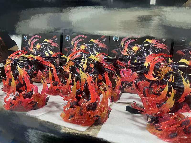 [Mengyao da] MX Studio Mechen King Zhenhong Black Dragon Statue Hand -Made 보충 특별 촬영