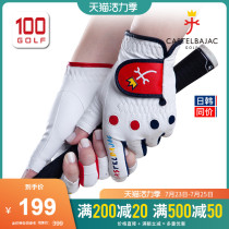 CASTELBAJAC GOLF GLOVES WOMENs CUTE LEAKY FINGERTIPS GOLF FASHION GLOVES WOMENs GLOVES