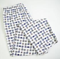 Spring Summer Mens Pure Cotton Sleeping Pants Loose large size All cotton thin section Long pants casual mens clothing Home Pants Air Conditioning Pants