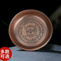 Tobacco supply plate home eight auspicious pagoda cigarette supply food plate Tibetan type tobacco supply stove with liberation mandala smoke fire offering plate