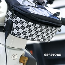 vespa150GTSHPE Django Pedal wireless charging fast charging Head bag Head bag Motorcycle electric car