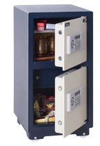 Hot Yongfa D-73BL3C two-door electronic safe Home Yongfa two-door safe 3C certification