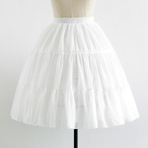 (Upper Human) Fish Bone Skirt Support Lolita Lolita Soft Girl Wedding Dress accessories Costume Cosplay