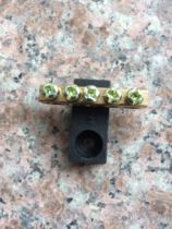 Copper Strips Zero Wire Row Ground Wire Row Zero Wire Terminals Ground Wire Terminals 5 Holes Length 32mm