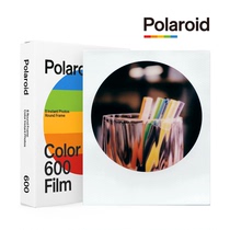  Polaroid Polaroid 600 special round frame color photo paper box of 8 sheets in December 20 years batch spot