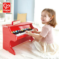  Hape 25-key childrens small piano can play early education educational music toys for beginners Wooden gifts for boys and girls