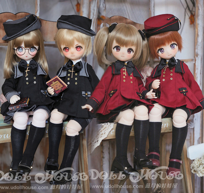 taobao agent [Blue Moon's Doll House] Four or six points BJD baby clothes/card meat/Xiongmei/MSD/MDD Star Academy Xiongxu