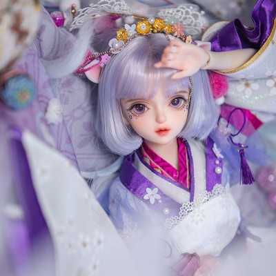 taobao agent Ringdoll's Human shape Miao Zizhou Er Cat Cloud Dream BJD doll SD female 4 points official original genuine