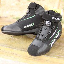 New motorcycle rider equipment racing shoes riding shoes mens and womens short boots breathable ankle protection CE safety certification