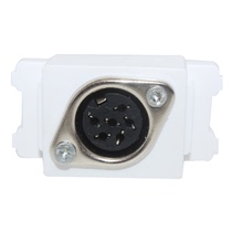 Hongzhou 128 type 6 core 8 core hand in hand microphone module audio module can be equipped with switch panel and ground plug