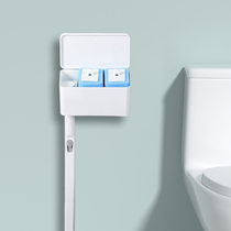 Disposable toilet brush household no dead corner toilet toilet artifact hanging wall brush toilet cleaning set brush