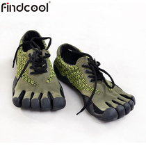  Findcool mens five-toed shoes river tracing shoes rock climbing shoes barefoot shoes breathable outdoor fitness sports five-finger shoes
