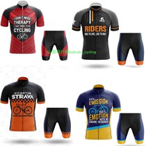 New Summer Mens Bike Mountain Bike Mountain Bike Short Sleeve Riding Suit Blouse Perspiration Breathable Speed Dry Outdoor Clothing