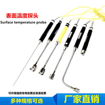 K-type surface thermocouple NR-81533A NR81532B WRNM roller dual needle temperature sensor probe