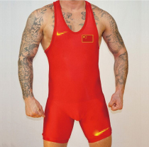 Chinese National team wrestling uniform mens and womens weightlifting competition uniform wrestling training uniform color text pattern customized