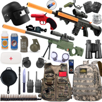  Childrens chicken soft bullet AWM toy gun set with M416 small special forces and police tactics full set of simulation boy gifts