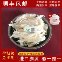 Natural traceability code Birds Nest pregnant womens foot dry 100g Xiaoyan bar flagship store official website dry goods Indonesia tonic