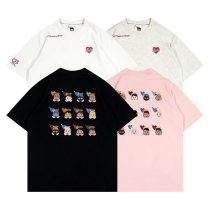 GRAF Original Brand CertifiedLoverBaby love Little Angel Comfort Full Embroidered T-shirt Cotton Short Sleeve
