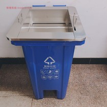 Stainless steel garbage sorter 120 liters 240 liters sorting table sanitation community kitchen waste garbage sorter